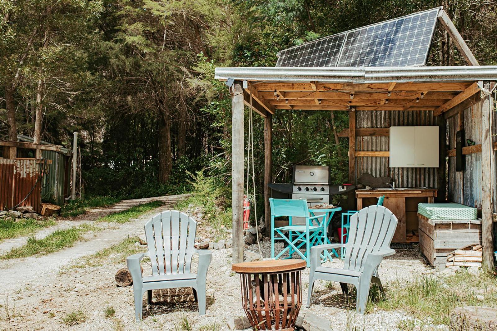 Golden Bay Glamping Hotel Takaka Exterior photo